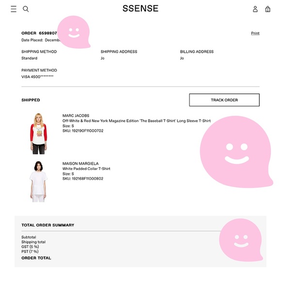 MARC JACOBS New York Magazine Edition “The Baseball T-Shirt” Raglan L/S Tee, S - Picture 16 of 16